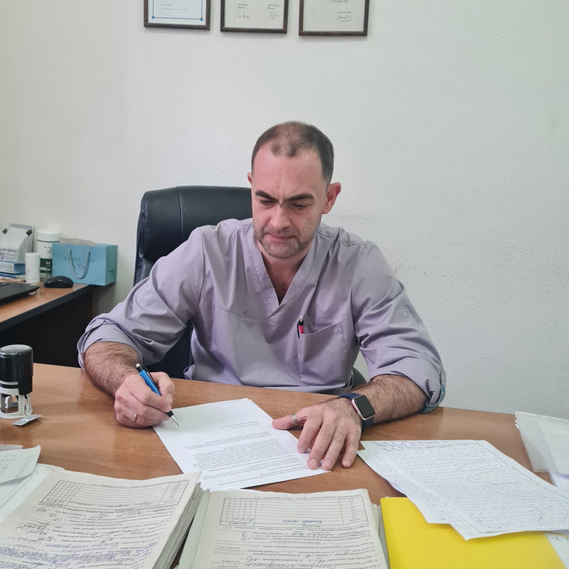 Сич Володимир Ігорович, Завідувач Першим урологічним відділенням Олександрівської Клінічної Лікарні м. Києва